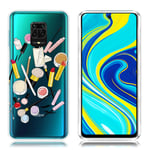 Deco Xiaomi Redmi Note 9 Pro / Xiaomi Redmi Note 9S / Xiaomi Redmi Note 9 Pro Max skal - Kosmetika