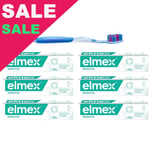 6 PACK Elmex Sensitive Prevents Tooth Decary Special Price 75 ml