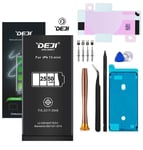 iPhone 13 MINI Battery 2550mAh DEJI® High Capacity Premium Quality + Tools CE