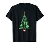 Marvel Holiday Super Heroes Christmas Tree T-Shirt