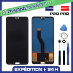 ECRAN LCD + VITRE TACTILE POUR HUAWEI P20 PRO NOIR + OUTILS