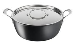 JAMIE OLIVER COOK'S DIRECT Inox Poêle 28 cm, Poêles et casseroles à  poignée fixe inox