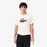 Lacoste T-shirt Sport Ultra Dry logo XXL Taille XS Blanc/noir