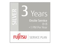 Ricoh Scanner Service Program 3 Year Silver Service Plan For Fujitsu Mid-Volume Production Scanners - Utvidet Serviceavtale (Forlengelse) - Deler Og Arbeid - 3 År - På Stedet - 8X5 - Responstid: 8 T - Reparasjonstid: 8 Timer - For Fi-5950, 6400, 680