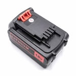 Battery for Black & Decker STC1820PCB STC1840EPC 18V