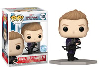 Figurine - Pop! Marvel - Captain America Civil War - Hawkeye - N° 1144 - Funko