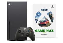 Pack Xbox Series X + 3 mois de Game Pass Ultimate (XBOX SERIES)