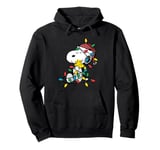 Peanuts - Snoopy Woodstock Christmas Lights Pullover Hoodie