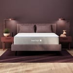 Nectar Essential Hybrid Super King Mattress 25 cm - Medium-Firm Memory Foam - Deep Spring Layer - Quilted Cooling Cover - 365 Night Trial - Forever Warranty