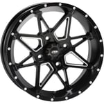 Standardläpp itp - Fälg tornado svart matte 17 x 7 aluminium