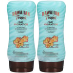 HAWAIIAN Tropic Silk HYDRATION Lotion après-soleil ultra-légère Lotion(S) 2x180 ml