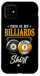 iPhone 11 Billiards Pool Player Ball Vintage 8 Ball 9 Ball This Is My Case