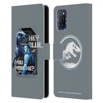 OFFICIAL JURASSIC WORLD FALLEN KINGDOM KEY ART LEATHER BOOK CASE FOR OPPO PHONES