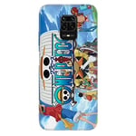 Coque pour Xiaomi Redmi Note 9S / 9 Pro Manga One Piece Sunny