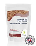 Ispaghula Plantago 350mg Psyllium Husk 1000 Capsules Healthy Mood