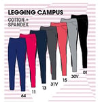 Joluvi Pantalon Legging Campus, Rose, XS Femme