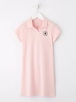 Converse Junior Girls Dress - Light Pink, Pink, Size 13-15 Years