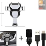 Car holder air vent mount for Asus ROG Phone 8 Pro cell phone mount