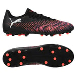 PUMA Future 8 Play Mg Unlimited - Svart/vit/glowing Red, storlek 42