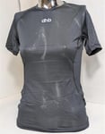 DHB - Womens Lightweight Mesh Short Sleeve Baselayer - 10 - Black