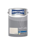 Johnstone's - Wall & Ceiling Paint - Ivory Spray - Matt Finish - Emulsion Paint - Fantastic Coverage - Easy to Apply - Dry in 1-2 Hours - 12m2 Coverage per Litre - 5L