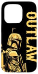 iPhone 15 Pro Star Wars The Book of Boba Fett Outlaw Black Case