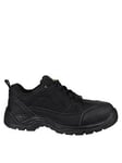 Amblers Mens Amblers Safety Fs214 Trainers - Black, Black, Size 7, Men