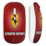 Souris Sans Fil Ferrari Red Logo Design (Maniacase)