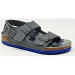 Baskets Birkenstock  BIRK MILANO KIDS GRIS/BLEU