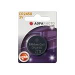 AgfaPhoto CR2450 lithium-nappiparisto 1 kpl