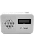 PURE Elan One 2 - White - DAB+/FM - Mono - Hvid