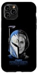 Coque pour iPhone 11 Pro Star Wars The Mandalorian Bo-Katan Split Face