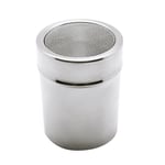 Stainless Steel Chocolate Shaker Icing Cocoa Flour Sugar Cappuccino Sifter & Lid