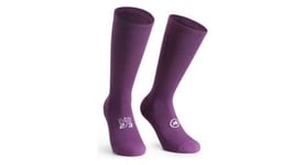 Chaussettes unisexe assos spring fall unisea violet