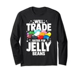 Jelly Bean Funny Candy Cute Snack Long Sleeve T-Shirt