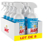 St Marc Nettoyant Ménager Spray Dégraissant au Bicarbonate de Soude lot de 8x500mL - Nettoie, Décrasse et Dégraisse