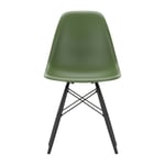 Vitra Eames Plastic Side Chair RE DSW stol 48 forest-black maple