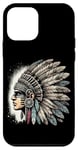 Coque pour iPhone 12 mini Aztec Warrior Mask Ancient Civilization Mexican Heritage