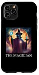 Coque pour iPhone 11 Pro Carte de tarot magicien, amateurs de cartes de tarot, lecteurs de tarot