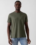 Fred Perry Mens Ringer T-Shirt - Green - Size Medium