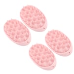 4Pcs Hair Scalp Massager Shampoo Brush Fatigue Relief Hair Scalp ScMassage