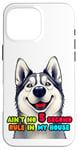 iPhone 16 Pro Max Funny Dog Lover Ain't No 5 Second Rule Design Case