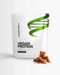 Vegaaniproteiini - 750 g - Salted Caramel - Body Science Vegan Protein - Soija, kaura &amp; vehnä, V