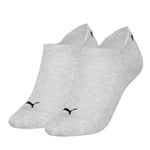 Puma Strumpor 2P Women Cushioned Sneaker Socks Grå Strl 35/38 Dam