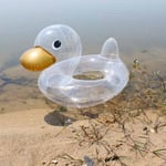Cute Duck Kids Swimming Ring Inflatable Tube Safty Baby Pool Flo One Size