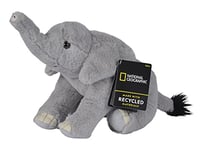 Disney - National Geographic African Elephant, 25cm, Peluche, Jouets Animal, à partir de 0 Mois