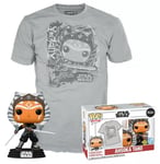 Pop&tee - Star Wars Le Mandalorien - Ahsoka (gw) Taille M