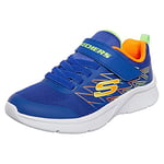 Skechers Garçon Microspec Texlor Basket, Blor, 35.5 EU