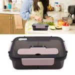 (Pink)Bento Lunch Box Bento Boxes 1500ml Large Capacity With Cutlery For School