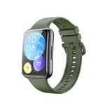 Huawei Watch Fit 2      Silicone Strap   ArmyGreen